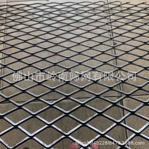 广东金属菱形网 钢板网防滑菱形网 扩张网拉伸网 平台踏步菱形网